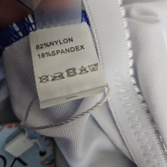 YONIQUE Womens 2 piece Swimsuit Sz M - Picture 6 of 8